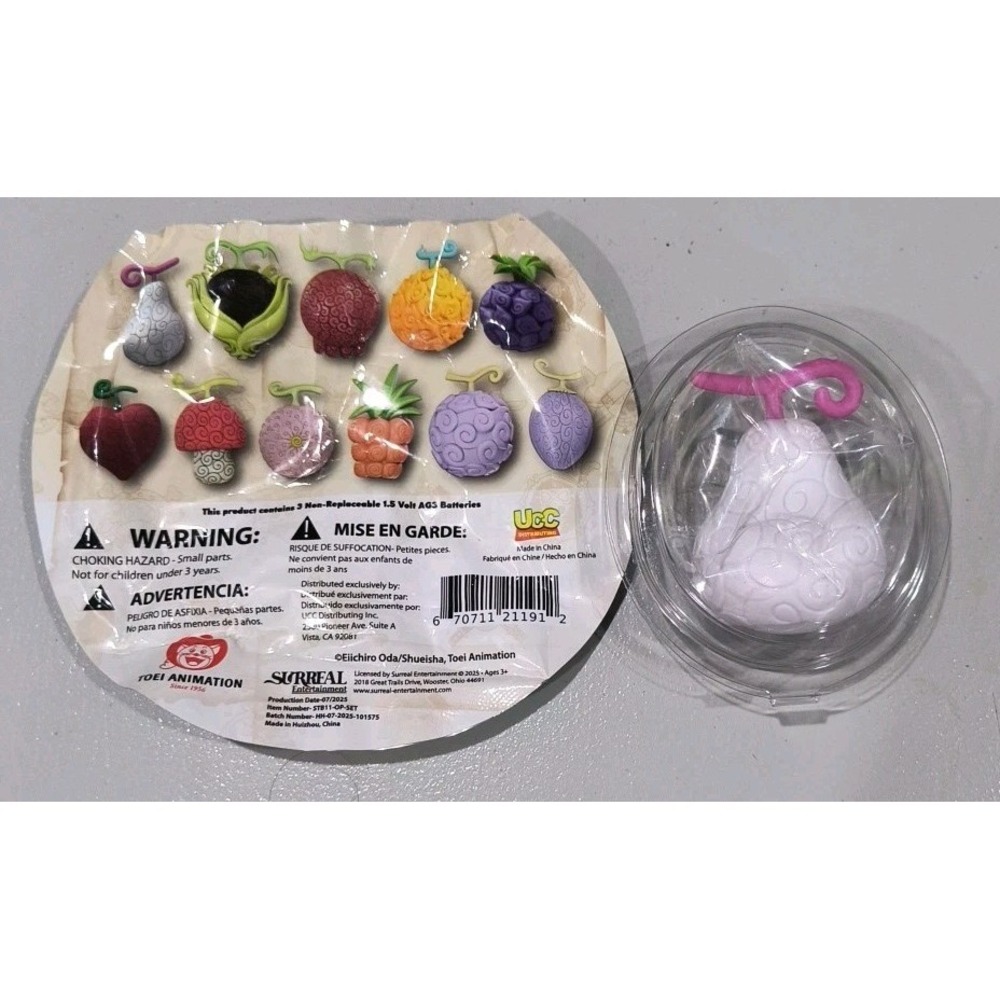 Mystery Light-Up Squishy One-Piece Devil Fruit Luffy Gum Gum Viral